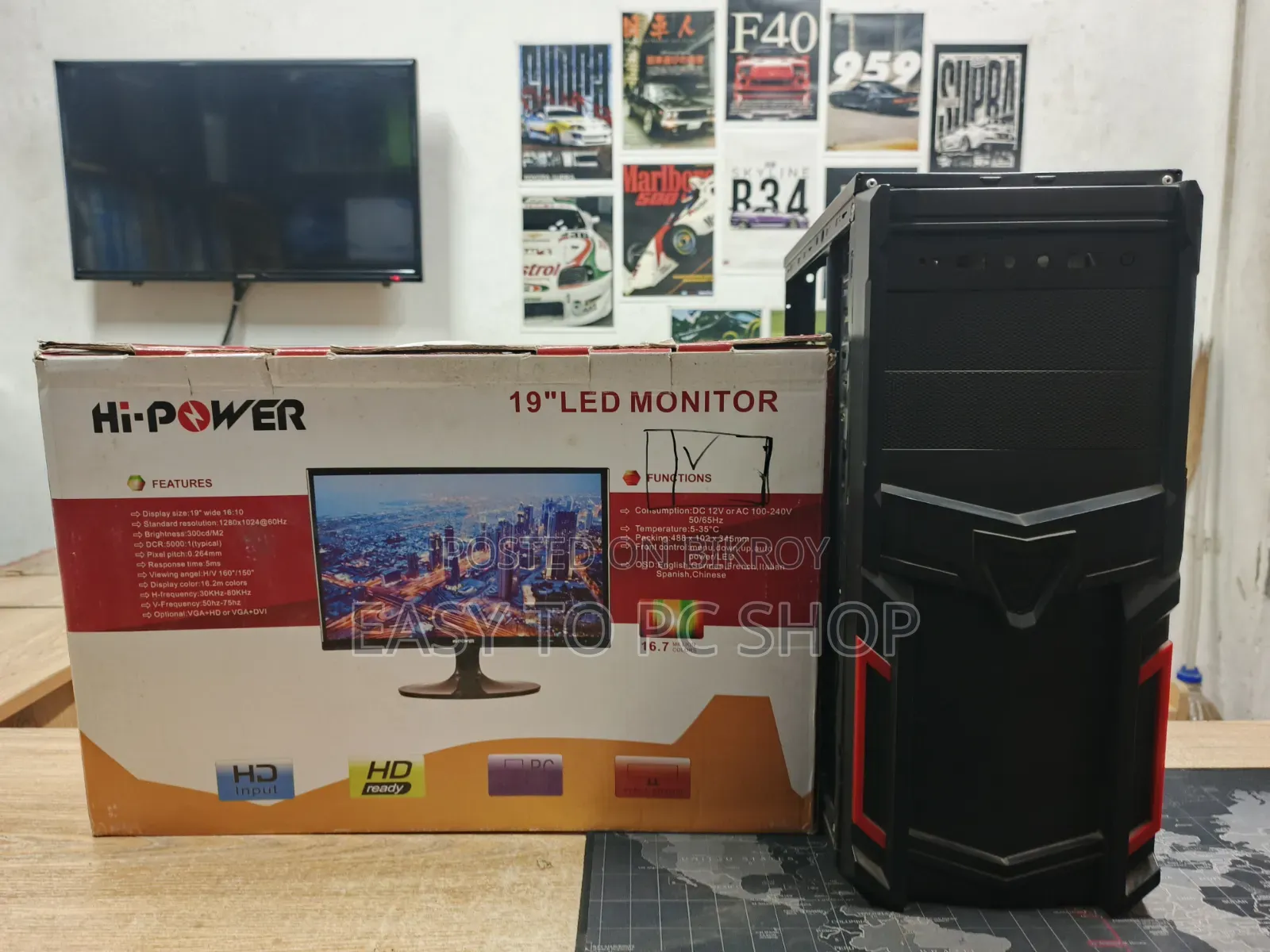 Desktop Computer MSI Model 4GB Intel Core I3 HDD+SSD 500GB