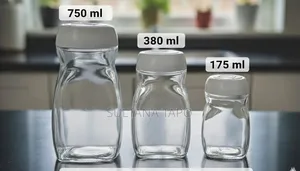 Glass Jar 750/380/175 Ml