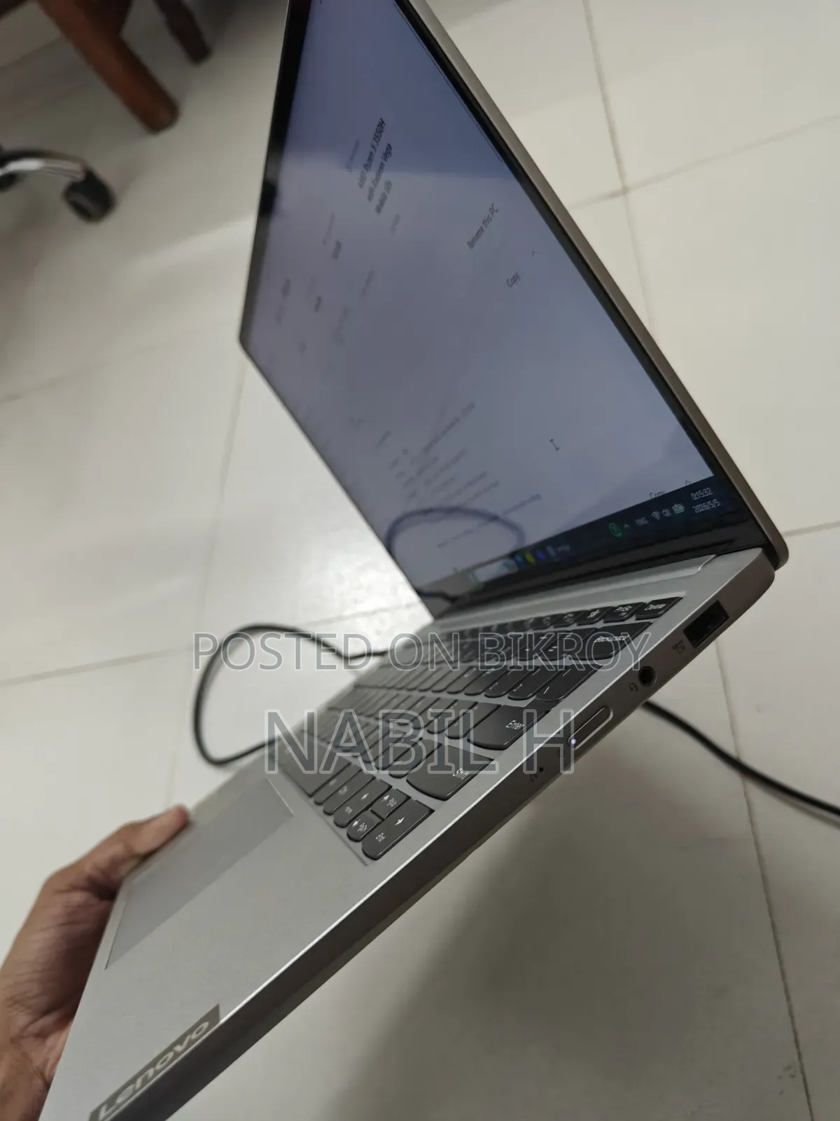 Laptop Lenovo 16GB AMD Ryzen 5 SSD 256GB