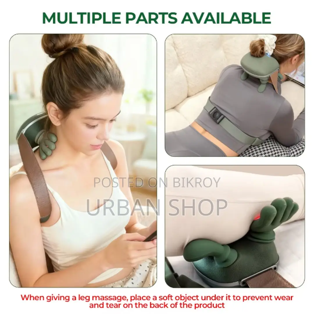 Electric Shiatsu Neck Shoulder Back Massager Finger Pressure