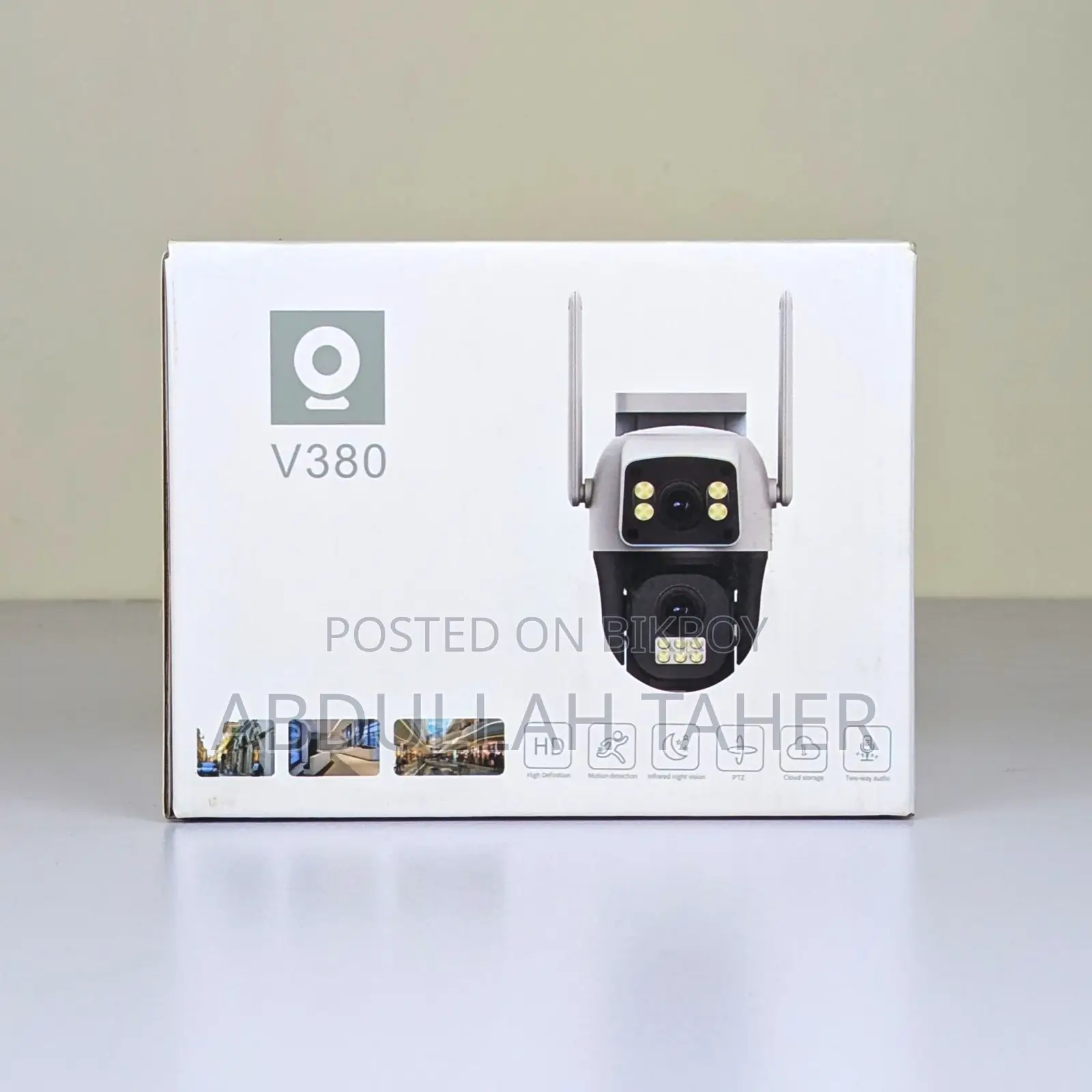 V380 ডুয়াল লেন্স ওয়াই-ফাই ক্যামেরা