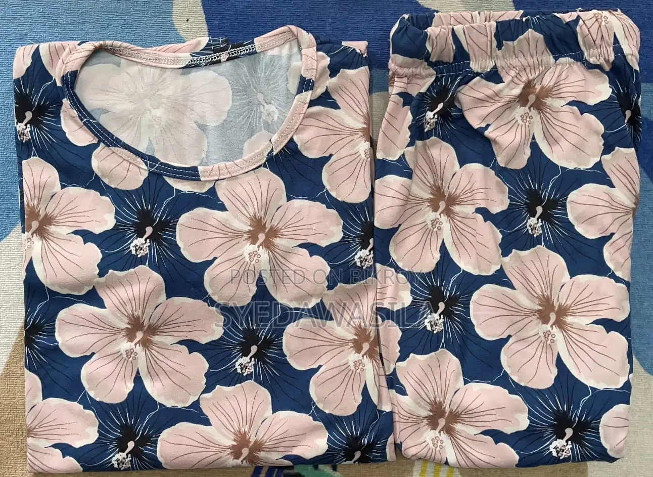 Ladies T-Shirt and Plazo 2 Piece Set
