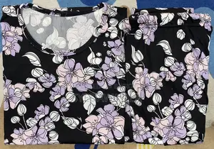 Ladies T-Shirt and Plazo 2 Piece Set