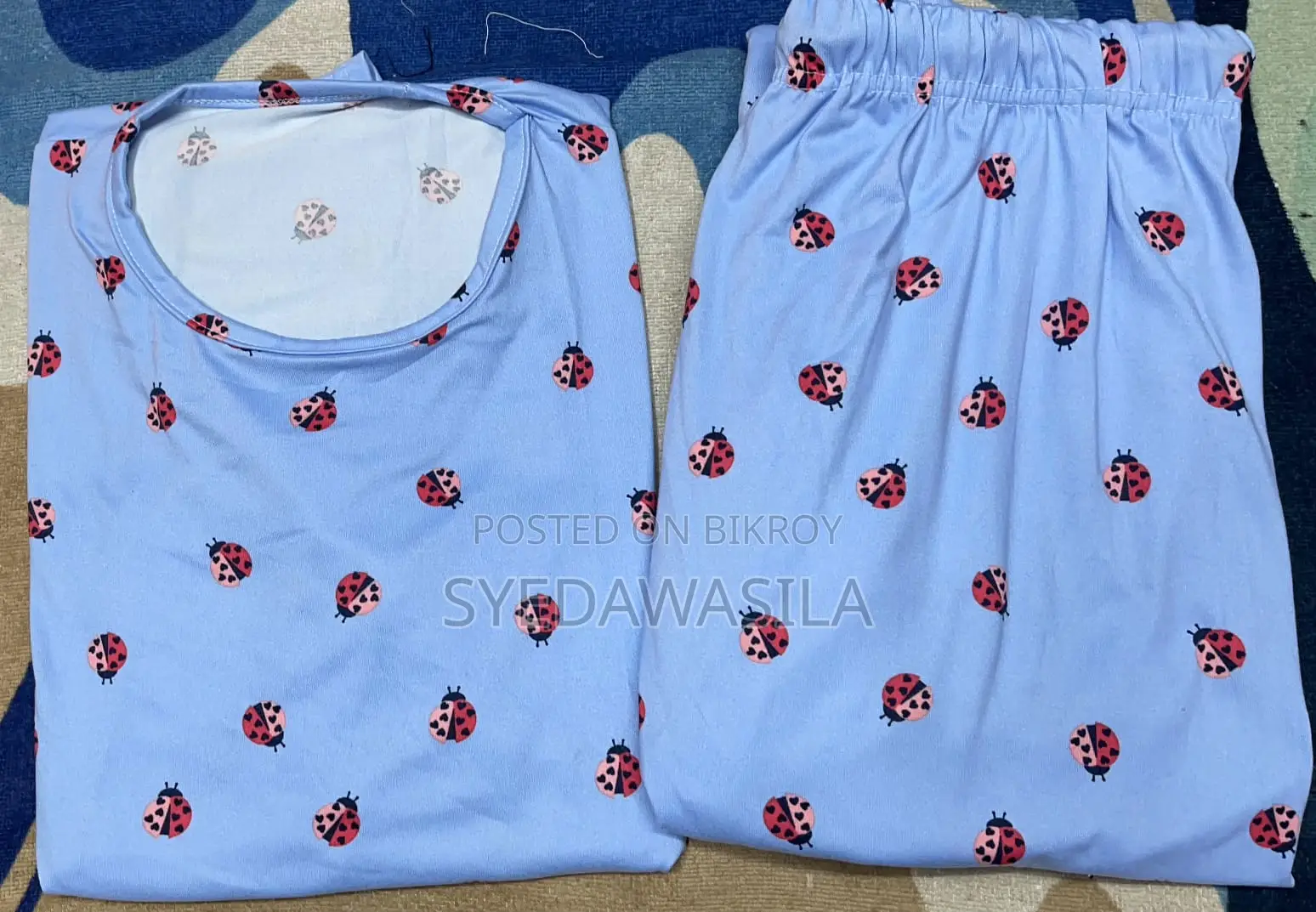 Ladies T-Shirt and Plazo 2 Piece Set