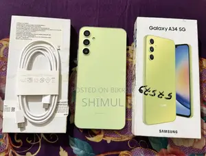 New Samsung Galaxy A34 5G 256 GB Orange