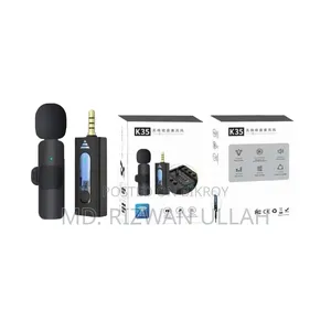 Wireless Microphone for 3.5mm Supported Devices - Microphone