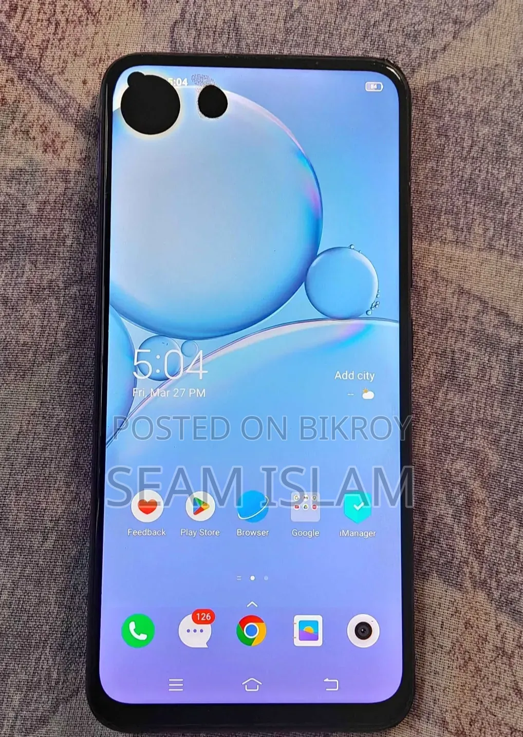 Vivo Y50 128 GB Blue