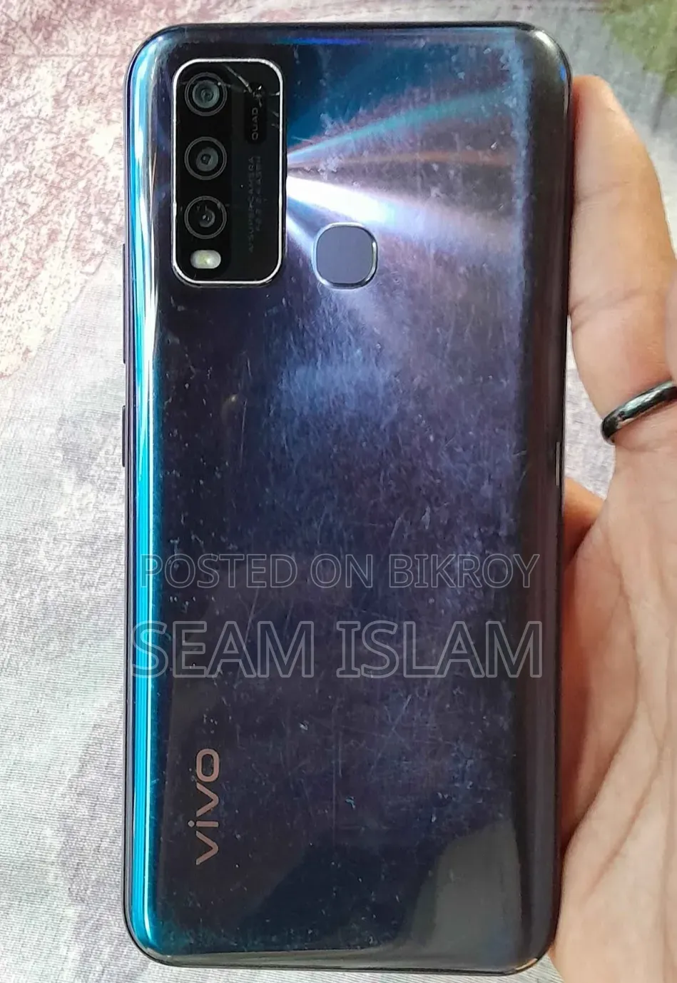 Vivo Y50 128 GB Blue