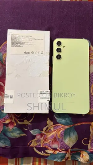 New Samsung Galaxy A34 5G 256 GB Orange