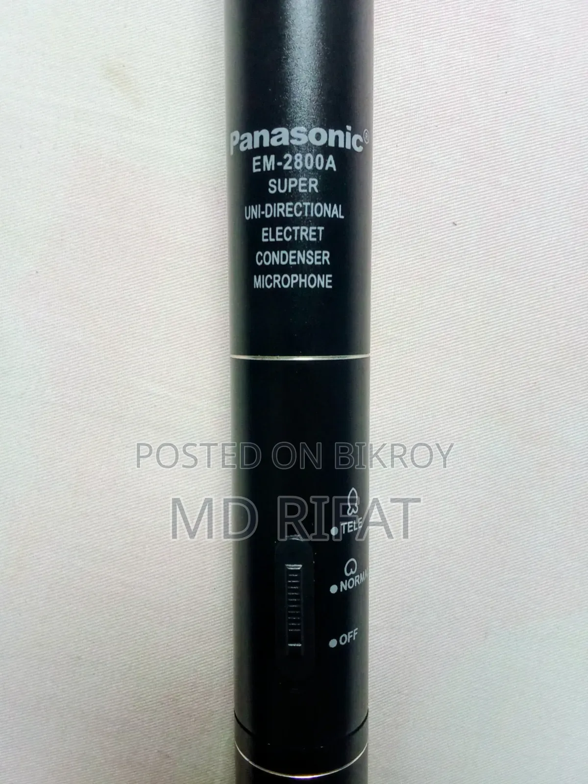 Panasonic EM-2800A Shotgun Microphone - Fresh with Box