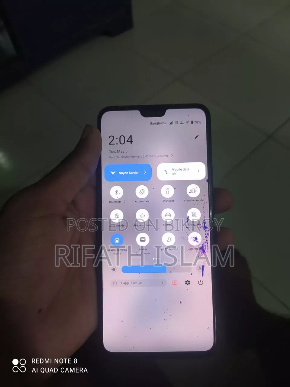 Vivo V23 5G 256 GB Gray