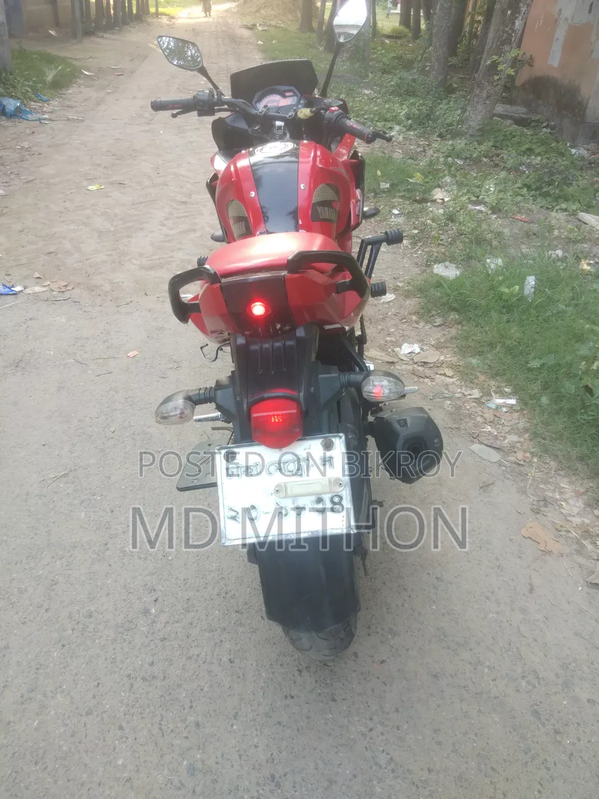 Yamaha FZ 2014 Red