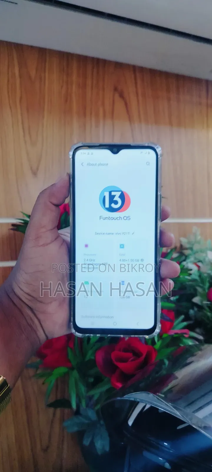 Vivo Y21d 128 GB Blue