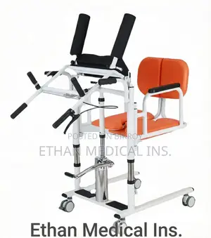 Hydraulic Patient Transfer With Commode Wheelchair