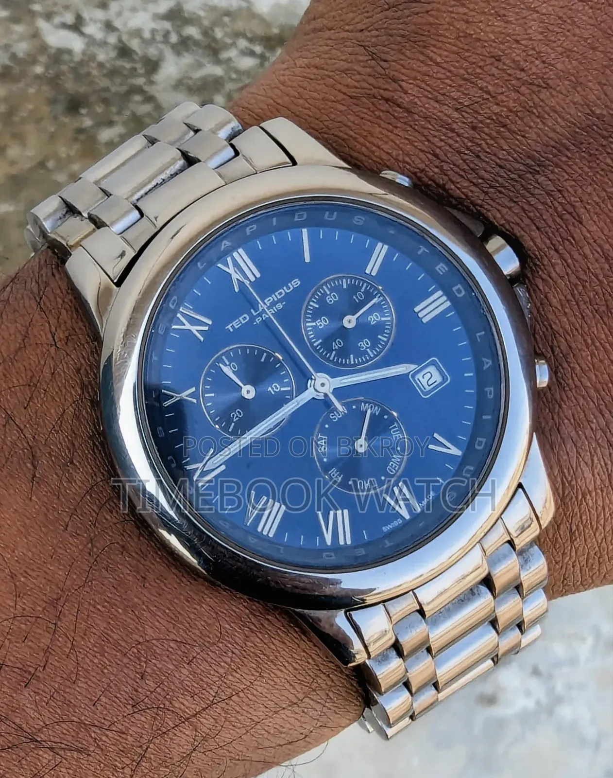 Ted Lapidus-Paris Watch From France 100% Genuine