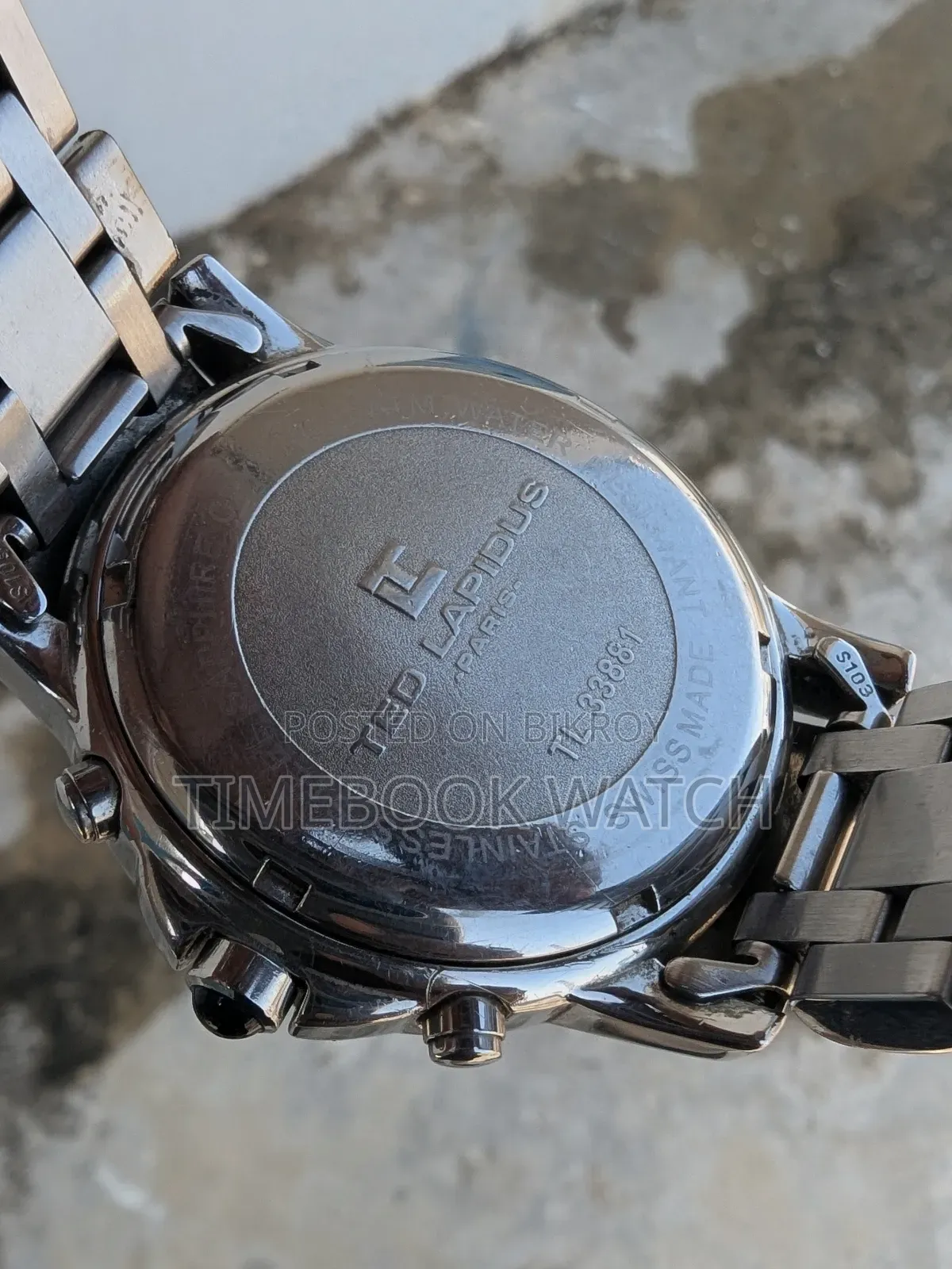 Ted Lapidus-Paris Watch From France 100% Genuine