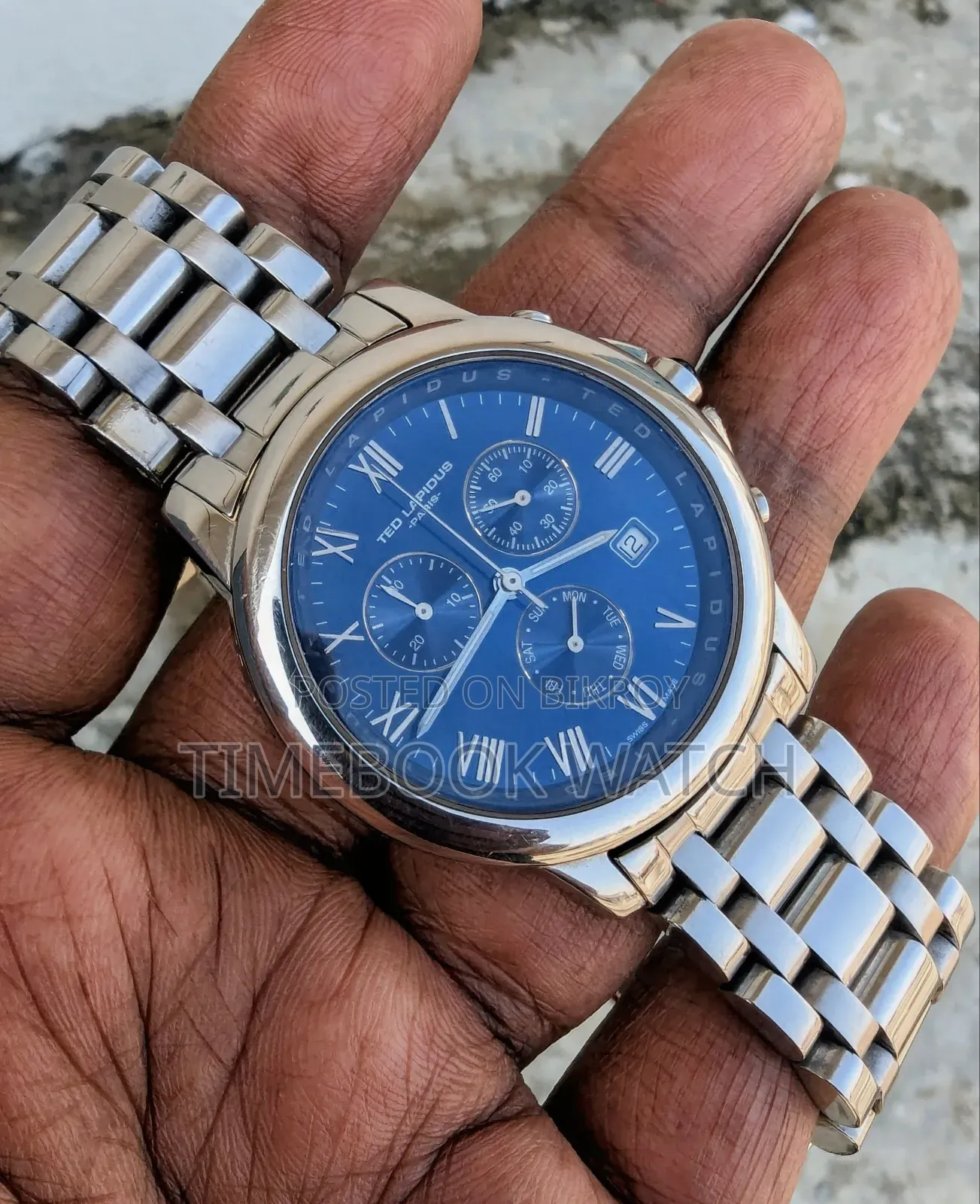 Ted Lapidus-Paris Watch From France 100% Genuine