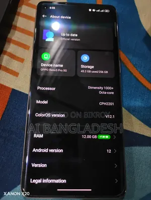 Oppo Reno 5 256 GB