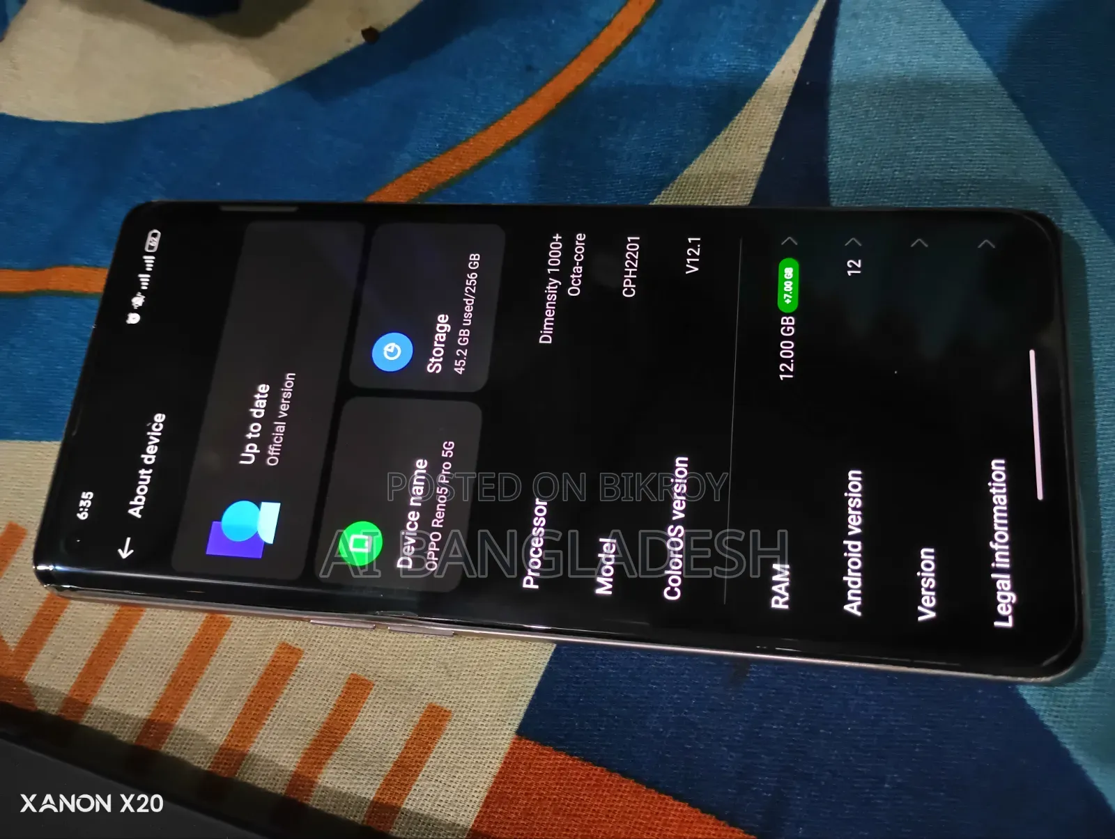 Oppo Reno 5 256 GB