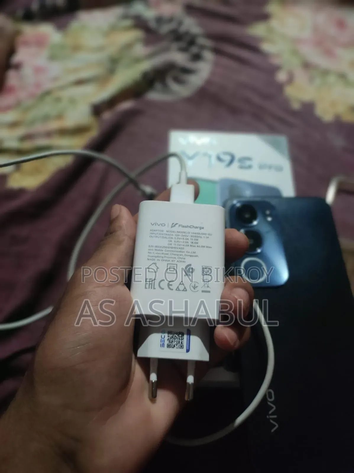 New Vivo Y19s Pro 128 GB Black
