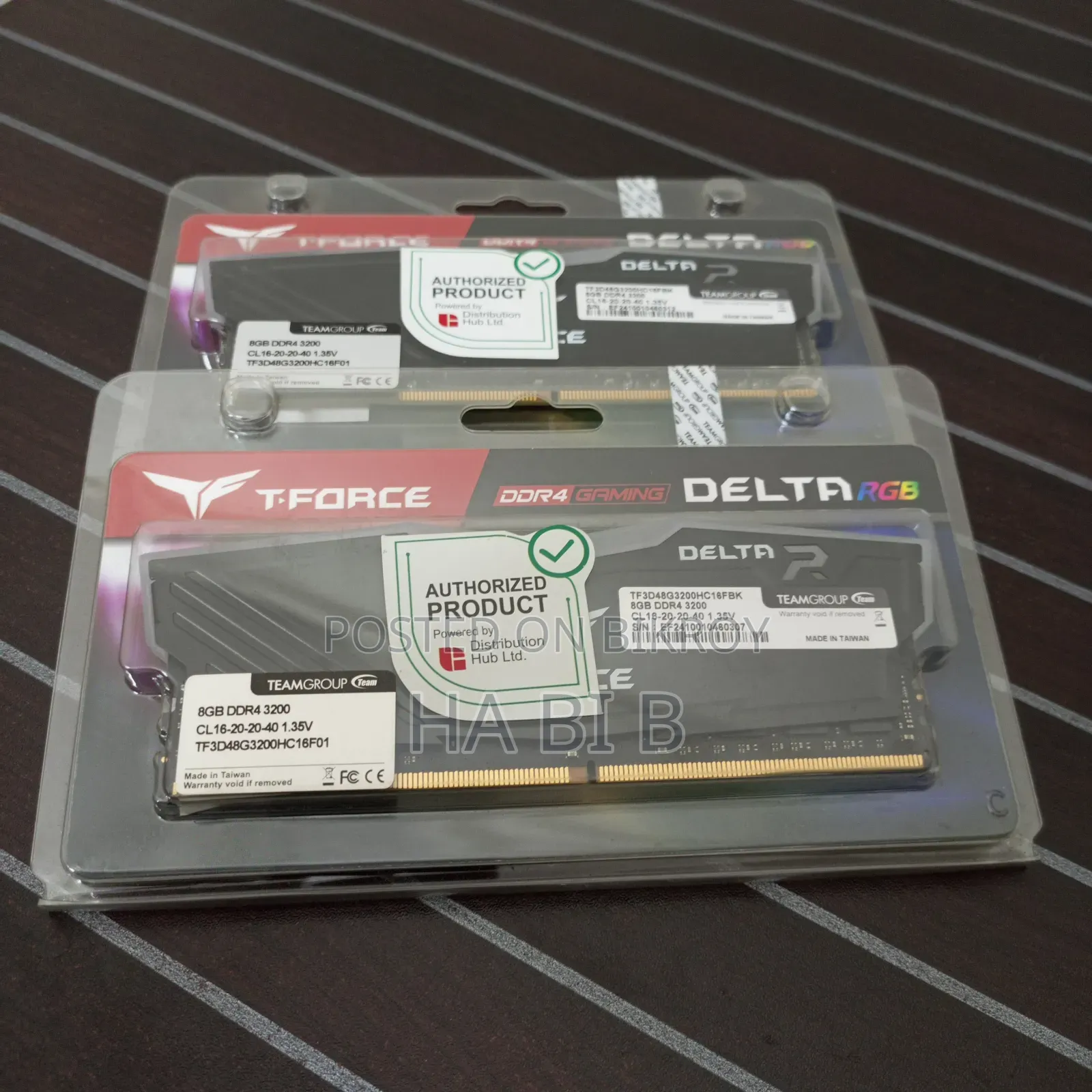 Team Delta T-Force RGB 8*8=16gb 3200mhz Ddr4 Cl16 Desktop Ram