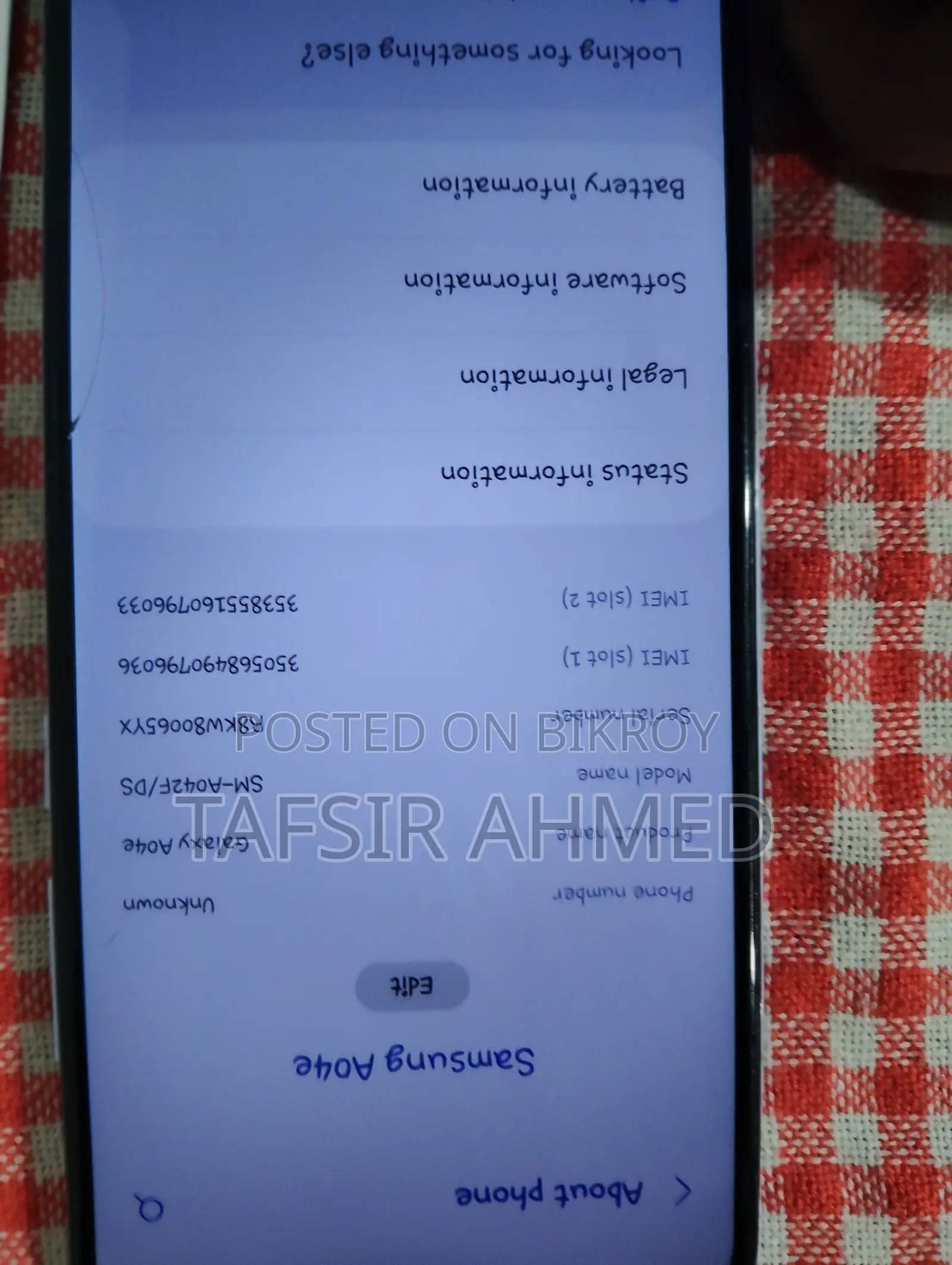 Samsung Galaxy A04e 64 GB Blue