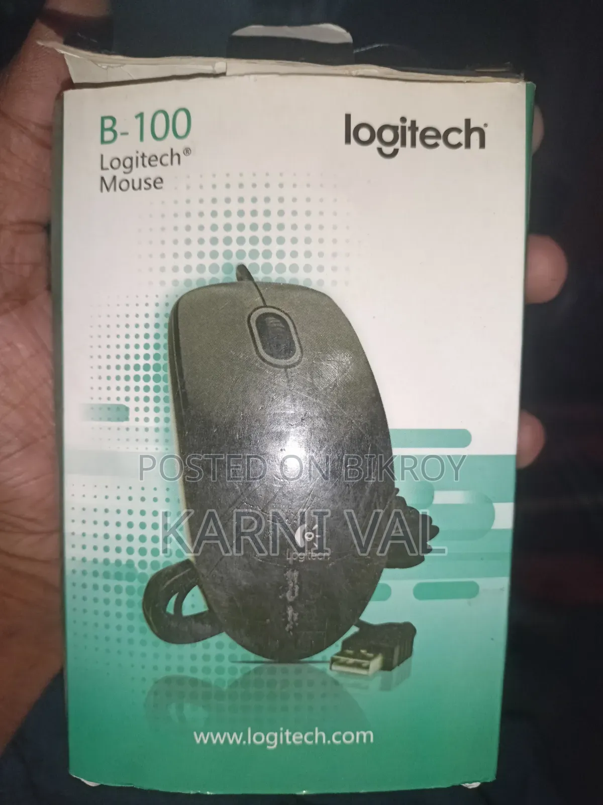 Logitech B100 Original Wired Mouse Sell