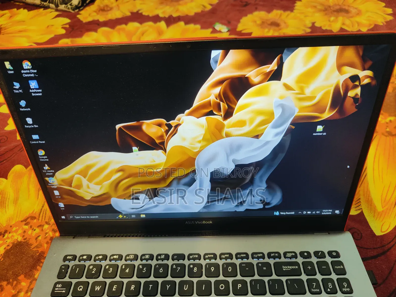 Laptop Asus VivoBook S15 S530UN 12GB Intel Core I5 SSD 256GB