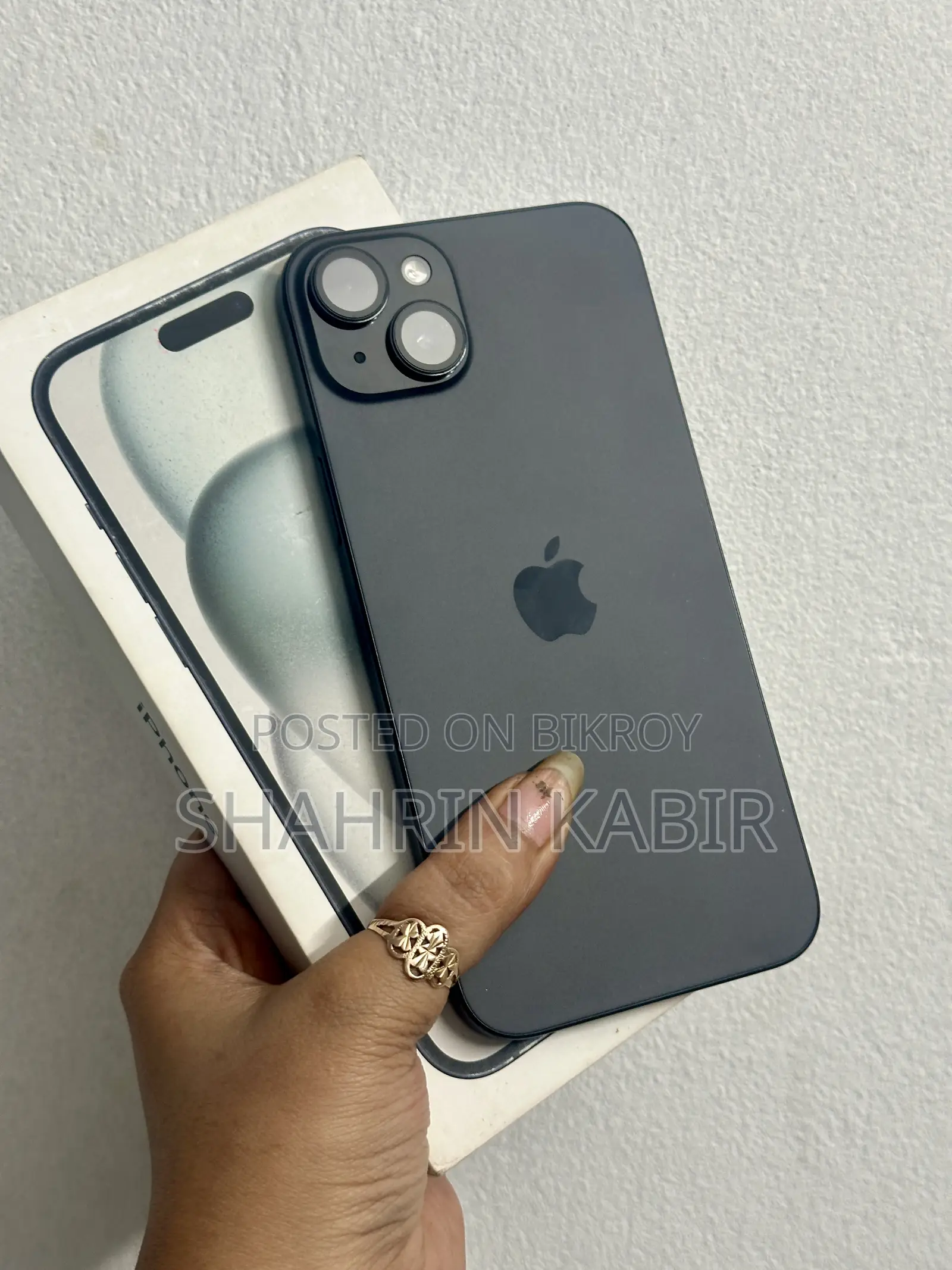 Apple iPhone 15 Plus 128 GB Black