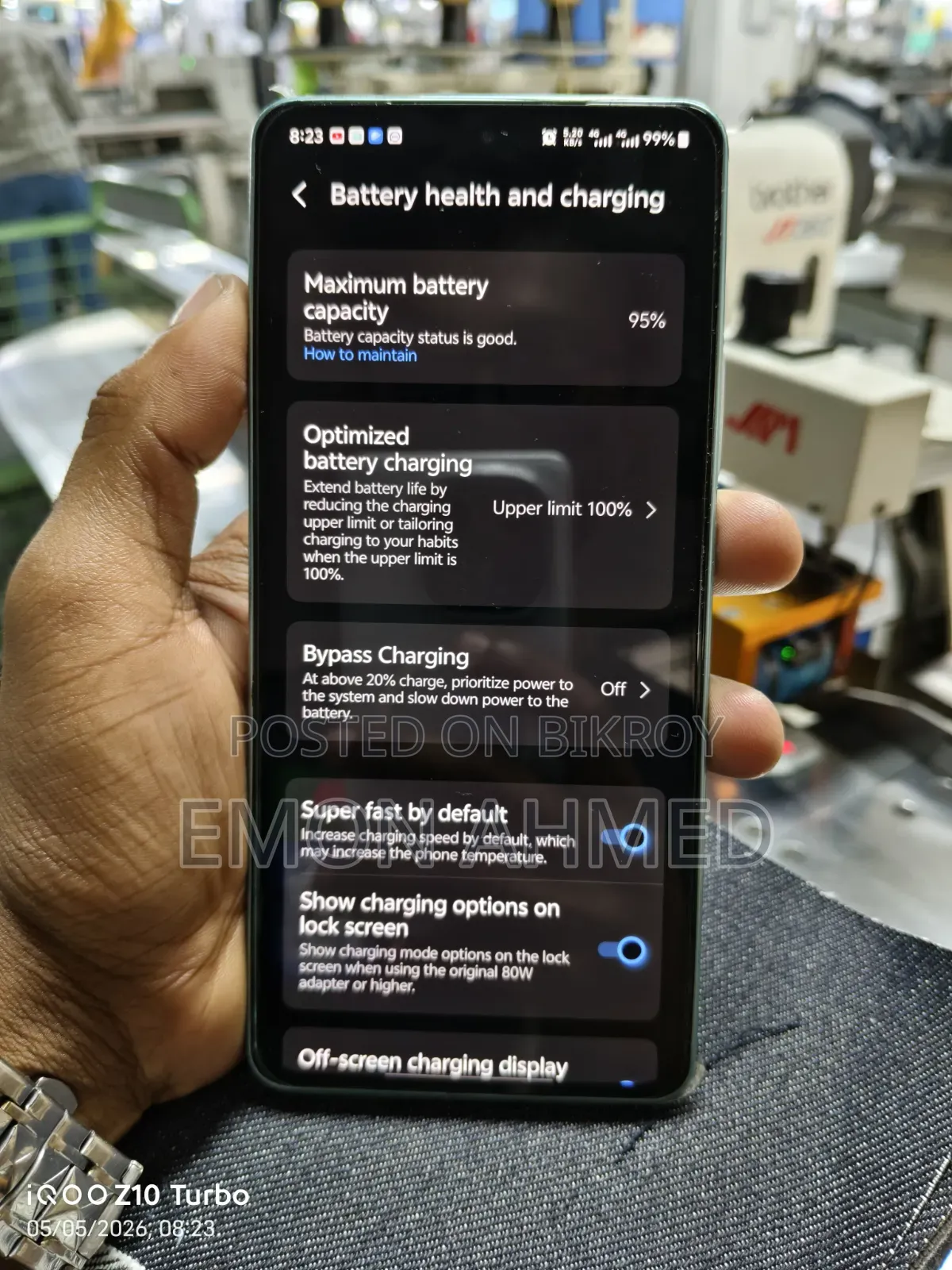 Vivo iQOO Z9 Turbo 256 GB Green