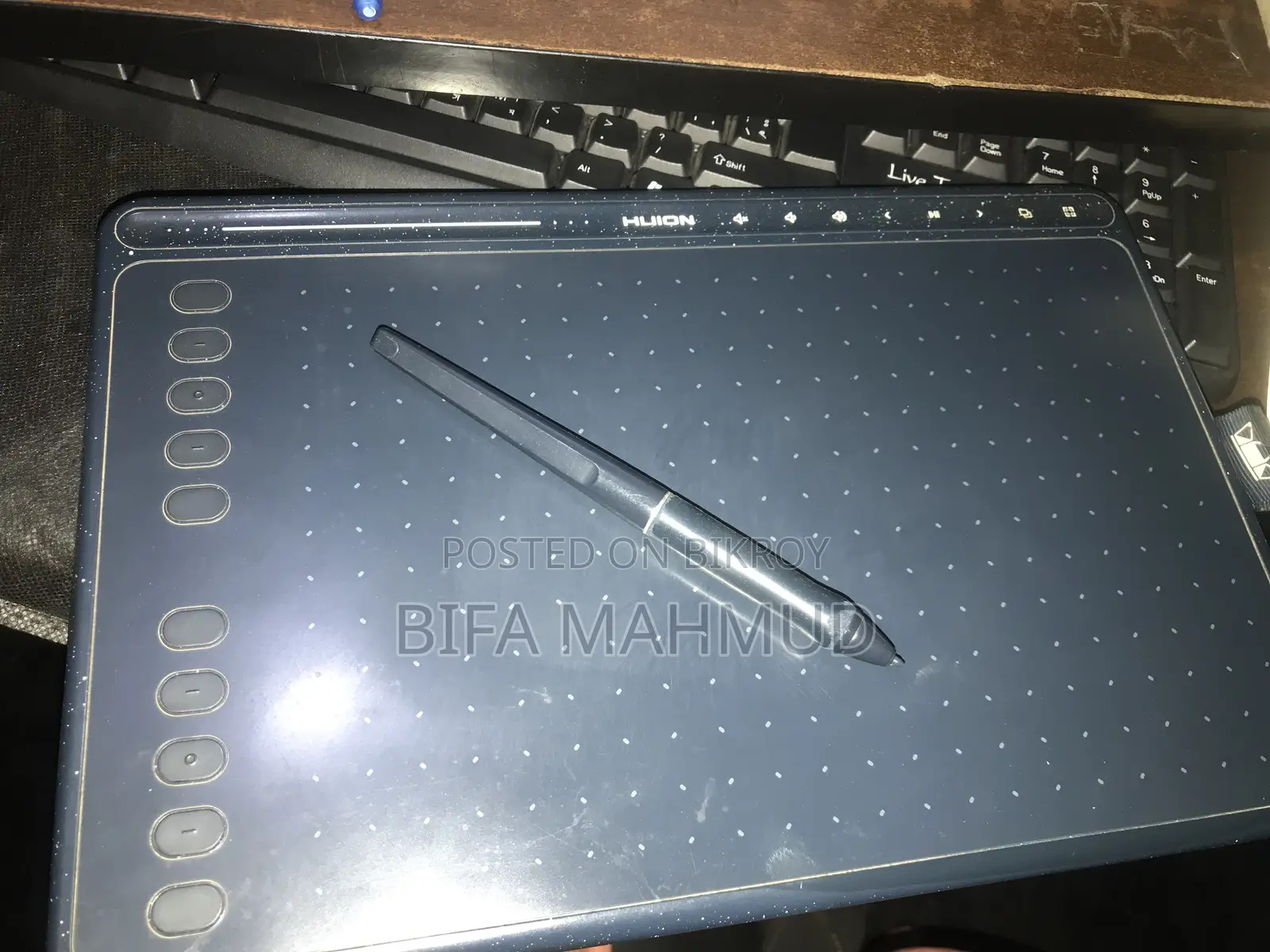 Huion Hs611 গ্রাফিক্স ড্রয়িং ট্যাবলেট
