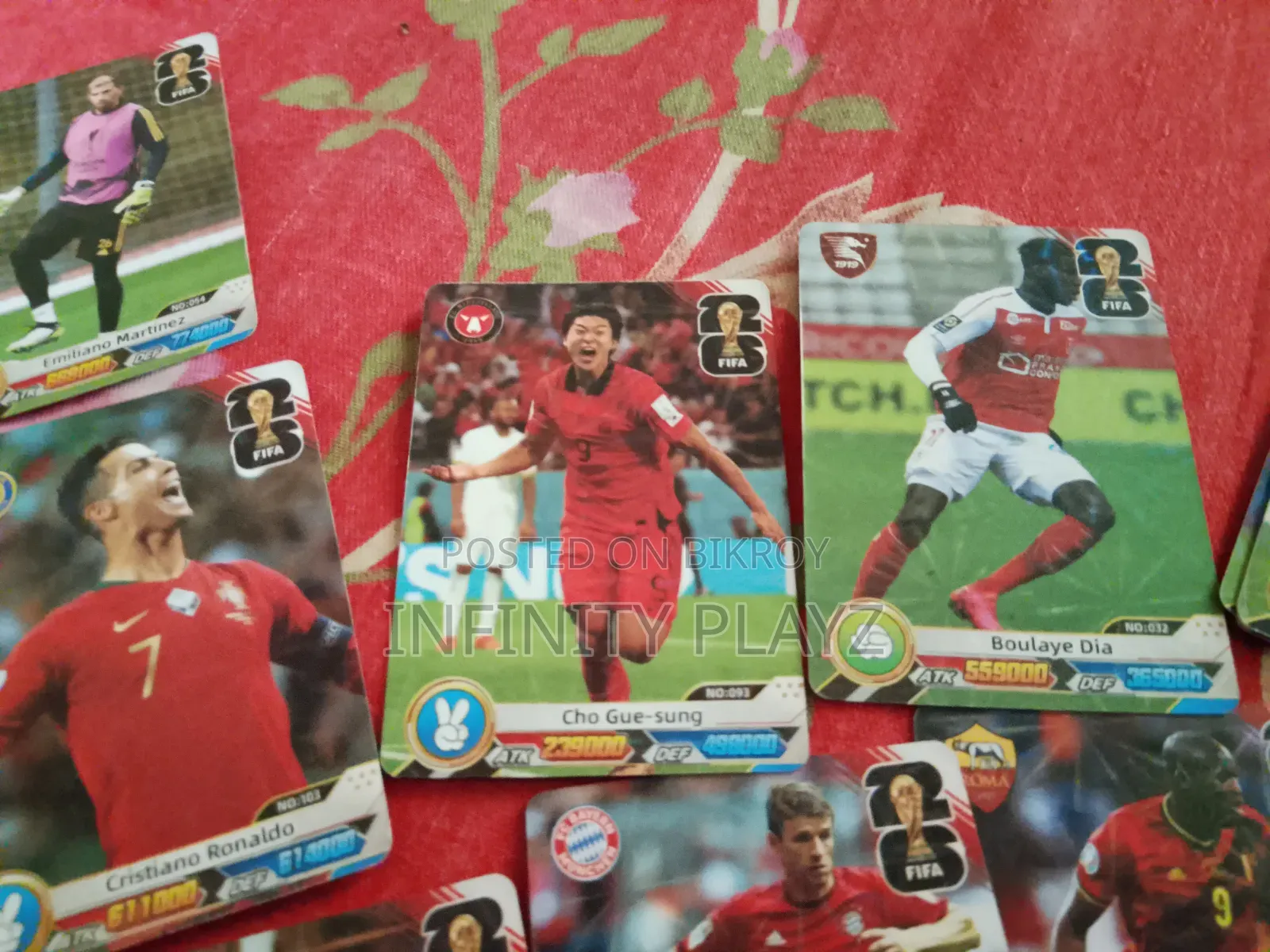 30 Football Cards Bundle (One Rare Card)