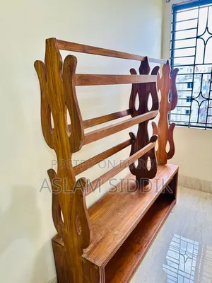 Teak Wood Clothes Rack, Brand New Condition