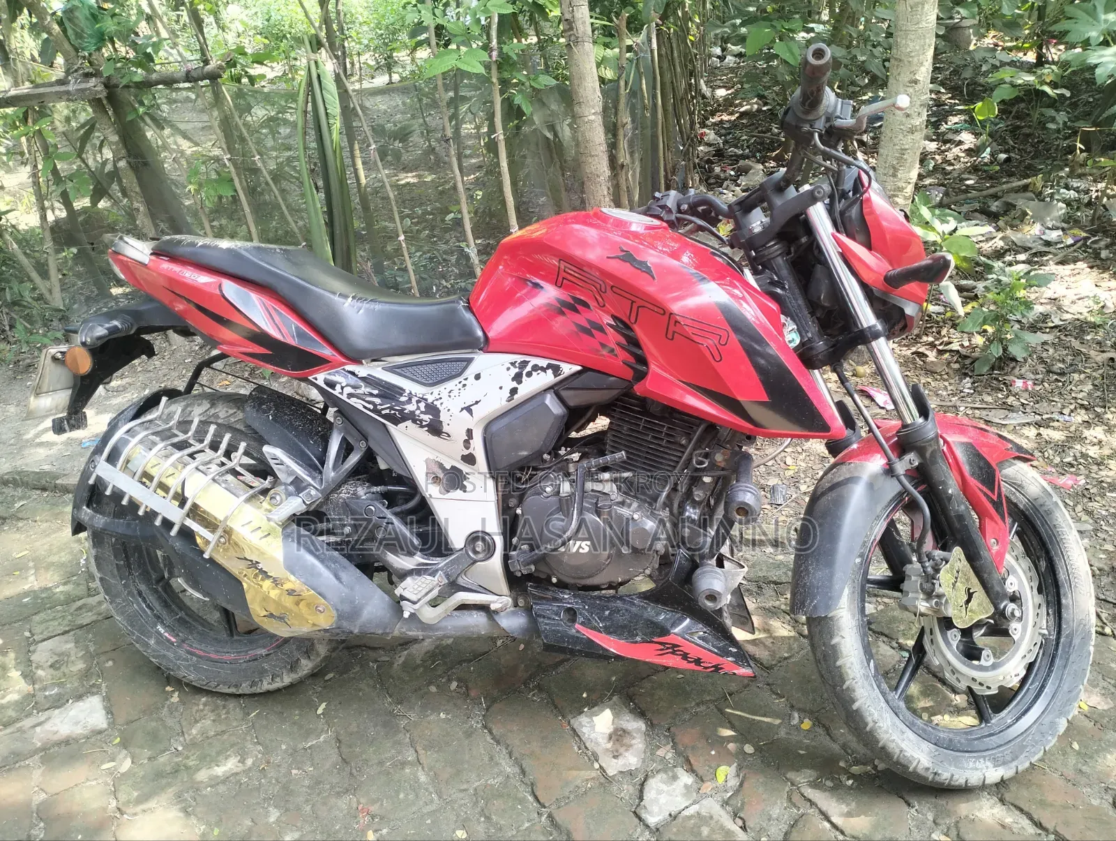 TVS Apache 160 4V 2020 Red