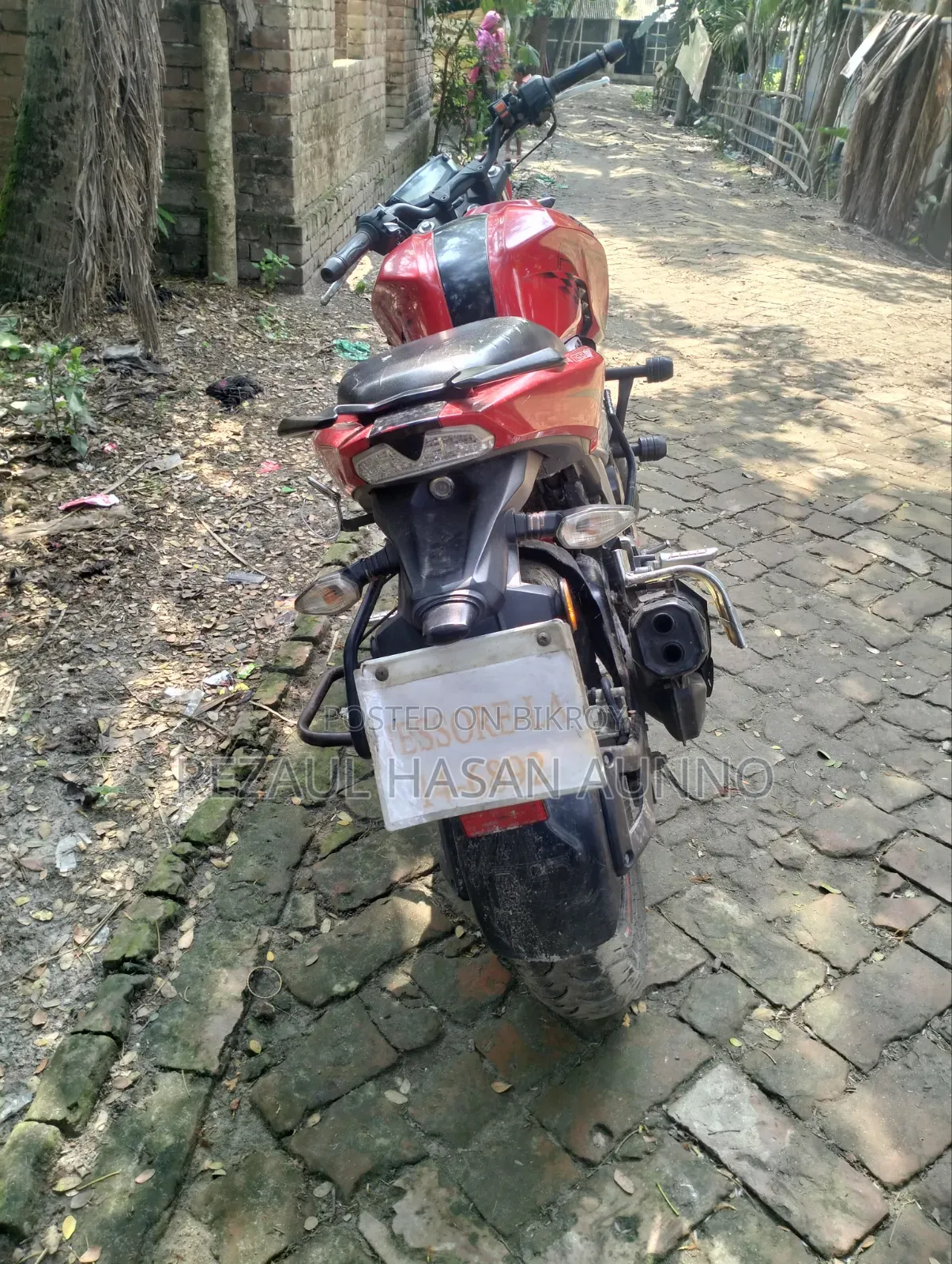 TVS Apache 160 4V 2020 Red