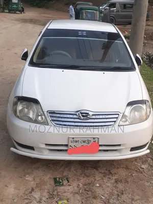 Toyota Corolla Sedan 2003 White