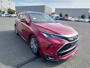 New Toyota Harrier Hybrid Z 2021 Red