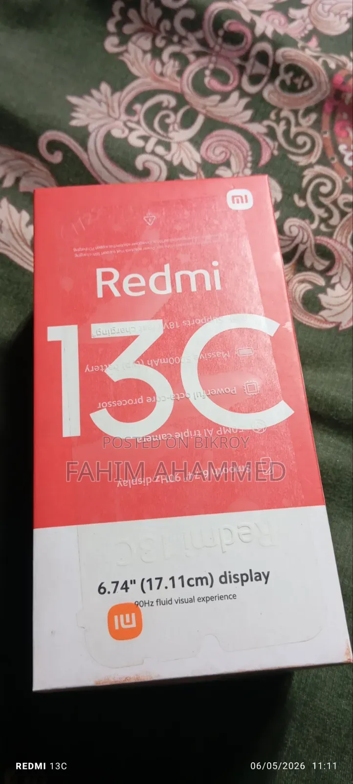 Xiaomi Redmi 13C 128 GB Gray