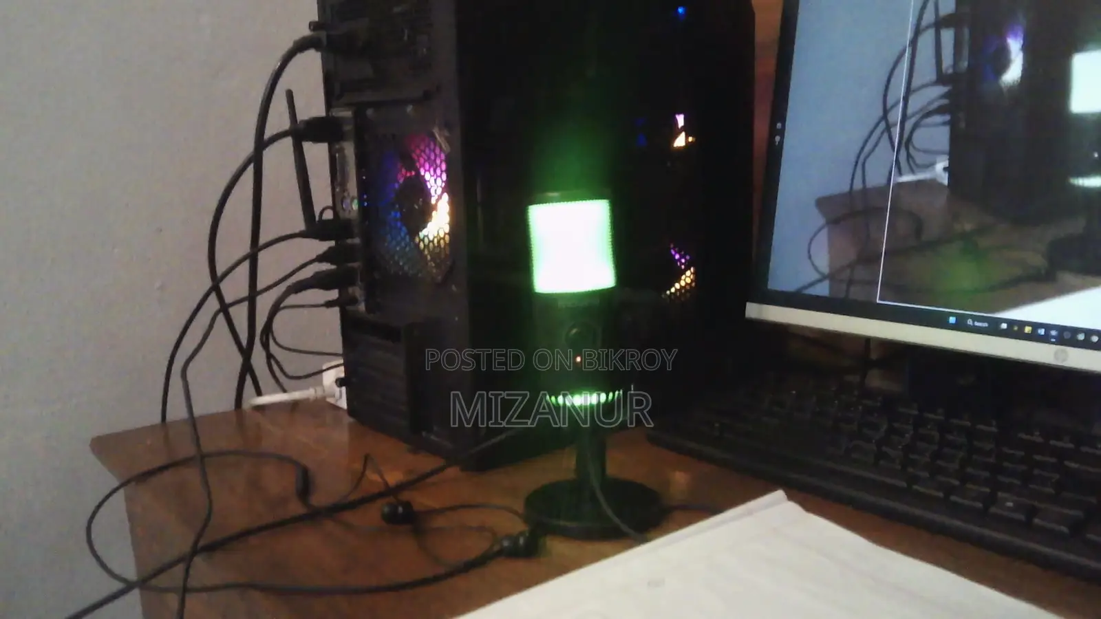 New Desktop Computer HP 16GB AMD Ryzen 5 SSHD+SSD 500GB