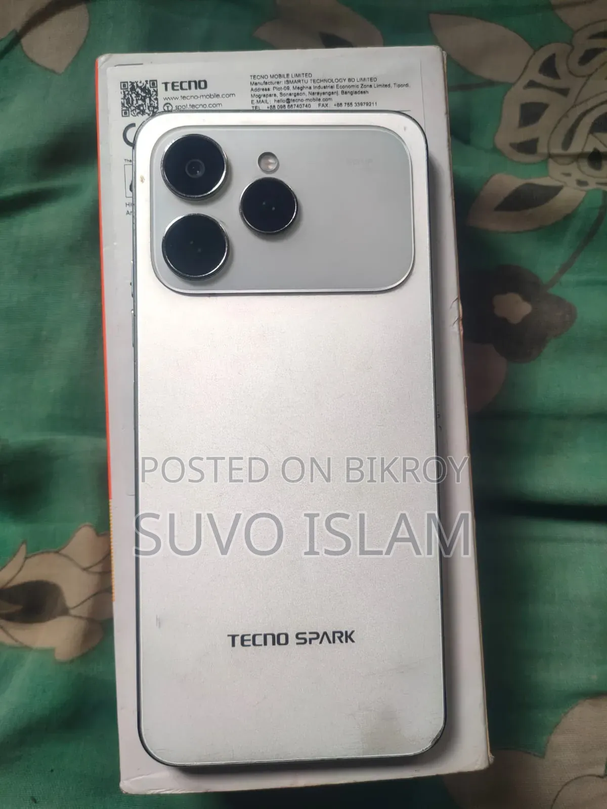 Tecno Spark 40 128 GB White