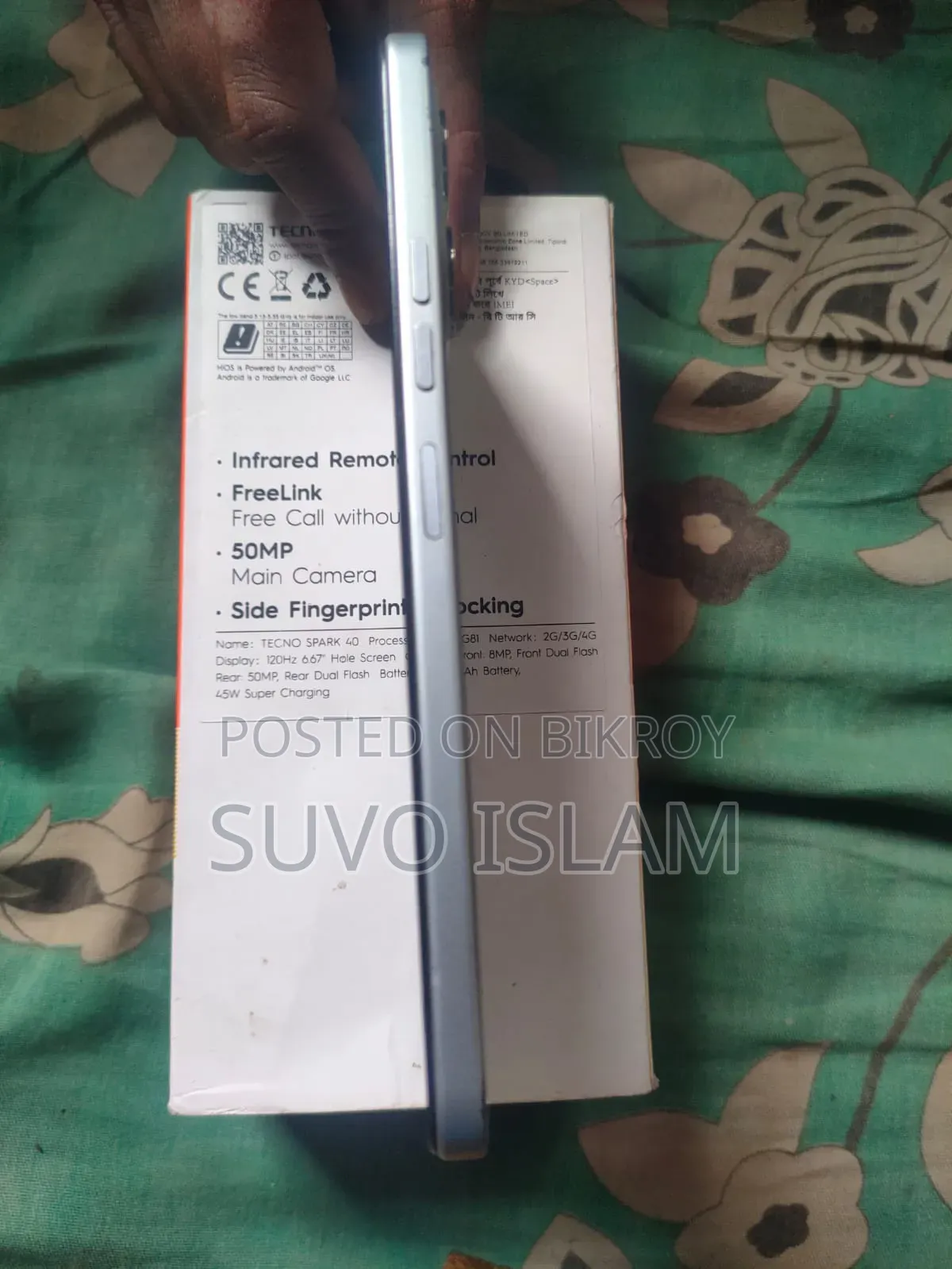 Tecno Spark 40 128 GB White