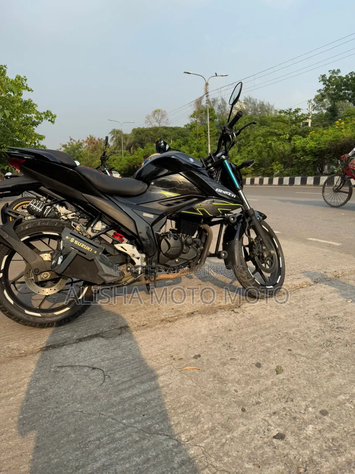 Suzuki Gixxer SF FI 2024 Black