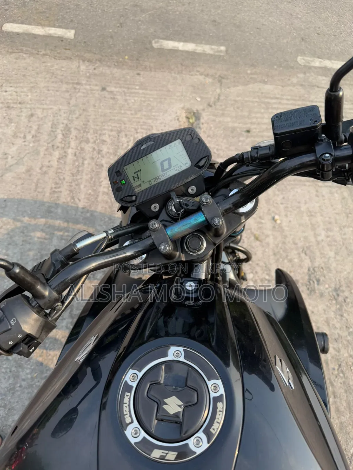 Suzuki Gixxer SF FI 2024 Black
