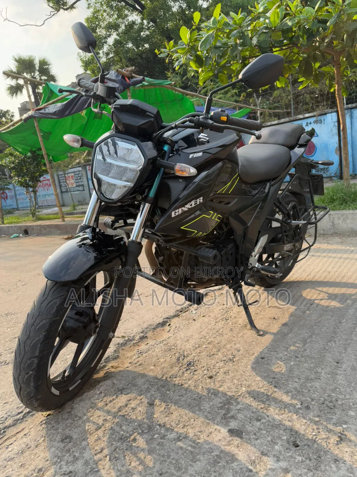 Suzuki Gixxer SF FI 2024 Black