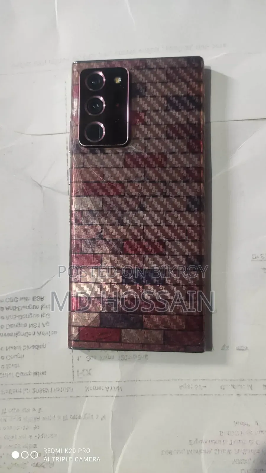 Samsung Galaxy Note 20 Ultra 5G 256 GB Rose Gold