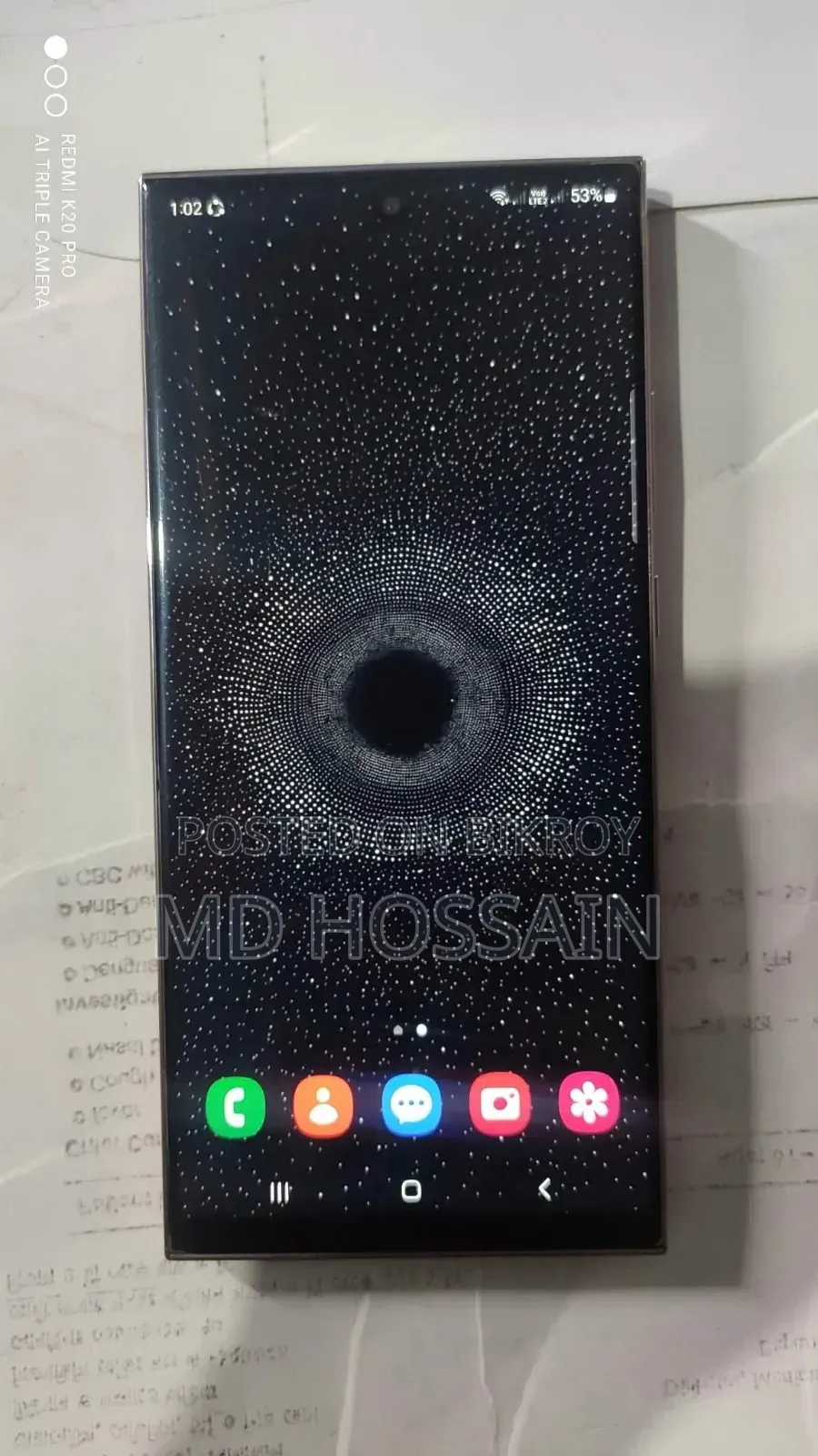 Samsung Galaxy Note 20 Ultra 5G 256 GB Rose Gold