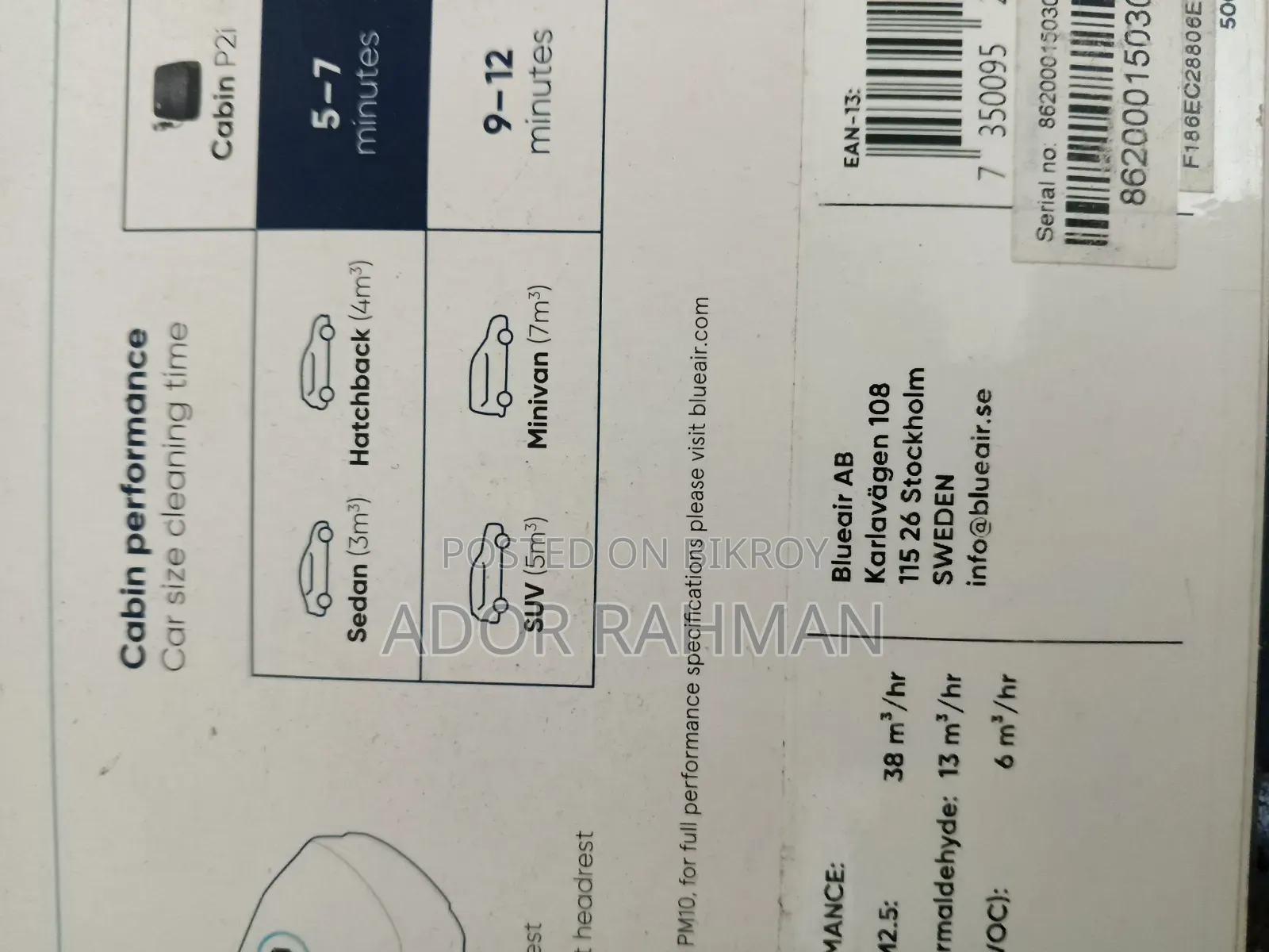 Car Air Purifier