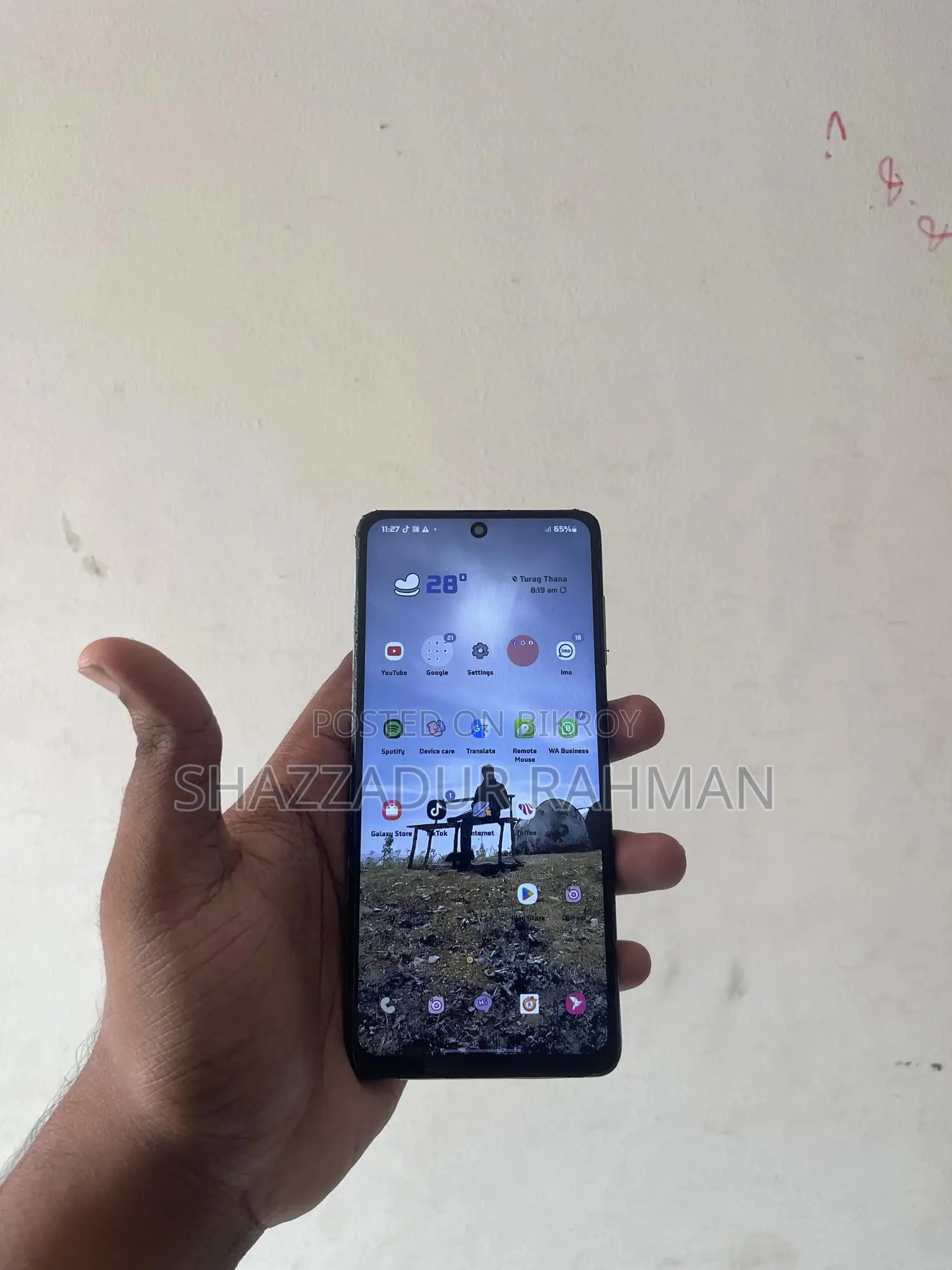Samsung Galaxy A71 128 GB Blue