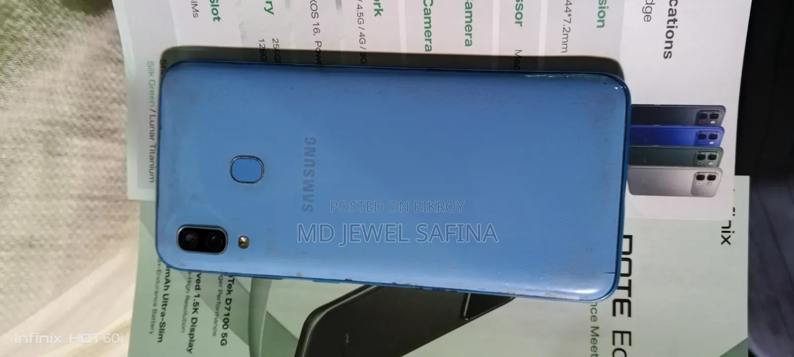 Samsung Galaxy A30 64 GB Black