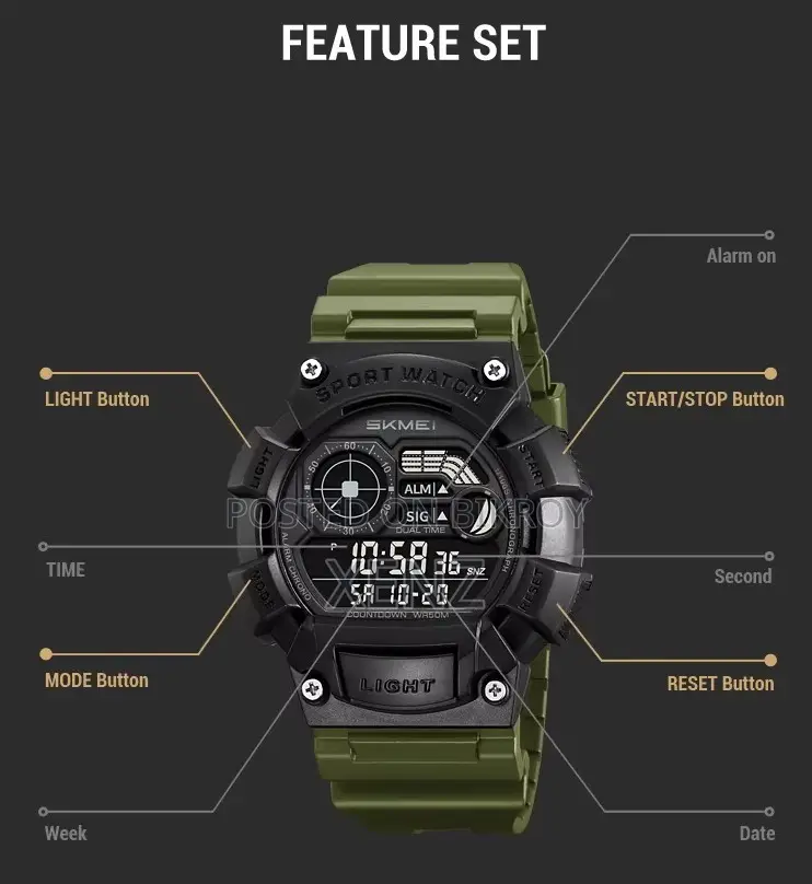 Skmei Sk2403 Army Digital Watch for Men